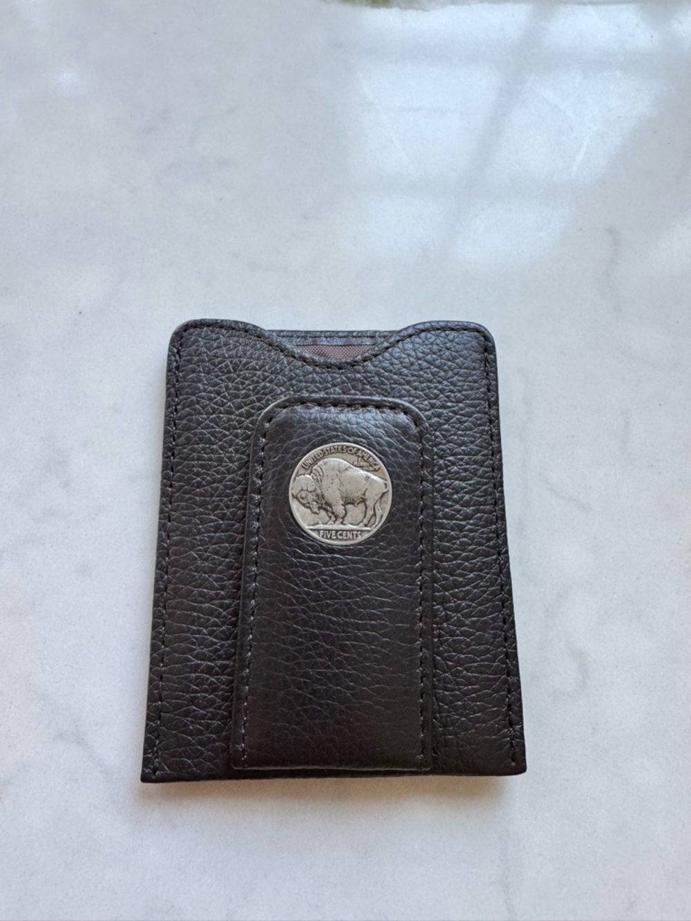 Tokens & Icons Buffalo Nickel Money Clip Wallet